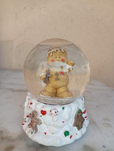 Palla vetro con neve - palla, e