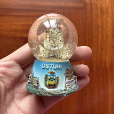 PALLA DI VETRO CON NEVE OSTUNI