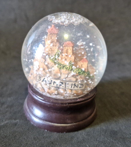 Palla vetro con neve - palla, di