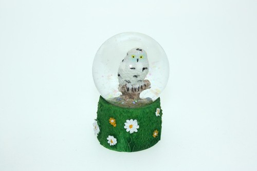 Palla vetro con glitter - di,