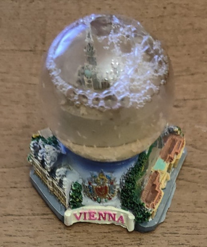 Palla vetro con neve - vetro,