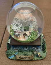 Palla di vetro con neve