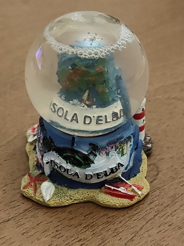 Palla vetro con neve - vetro,