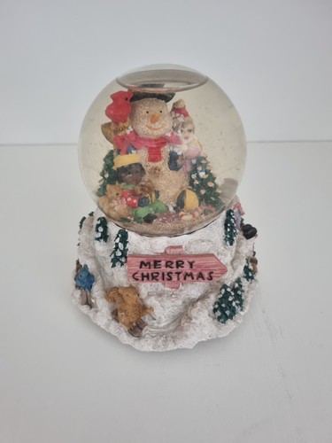 Palla vetro con - di, neve