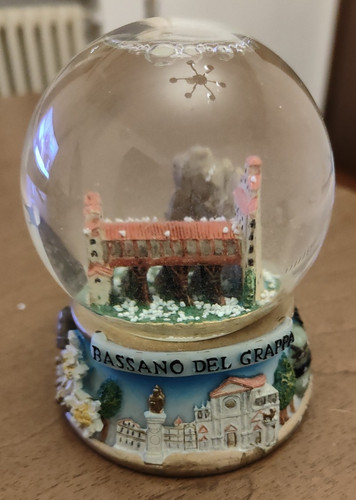 Sounenir palla vetro con - sounenir,