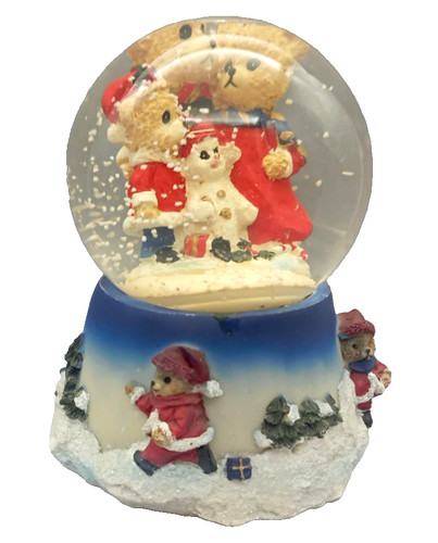 Grossa palla vetro con neve - grossa,